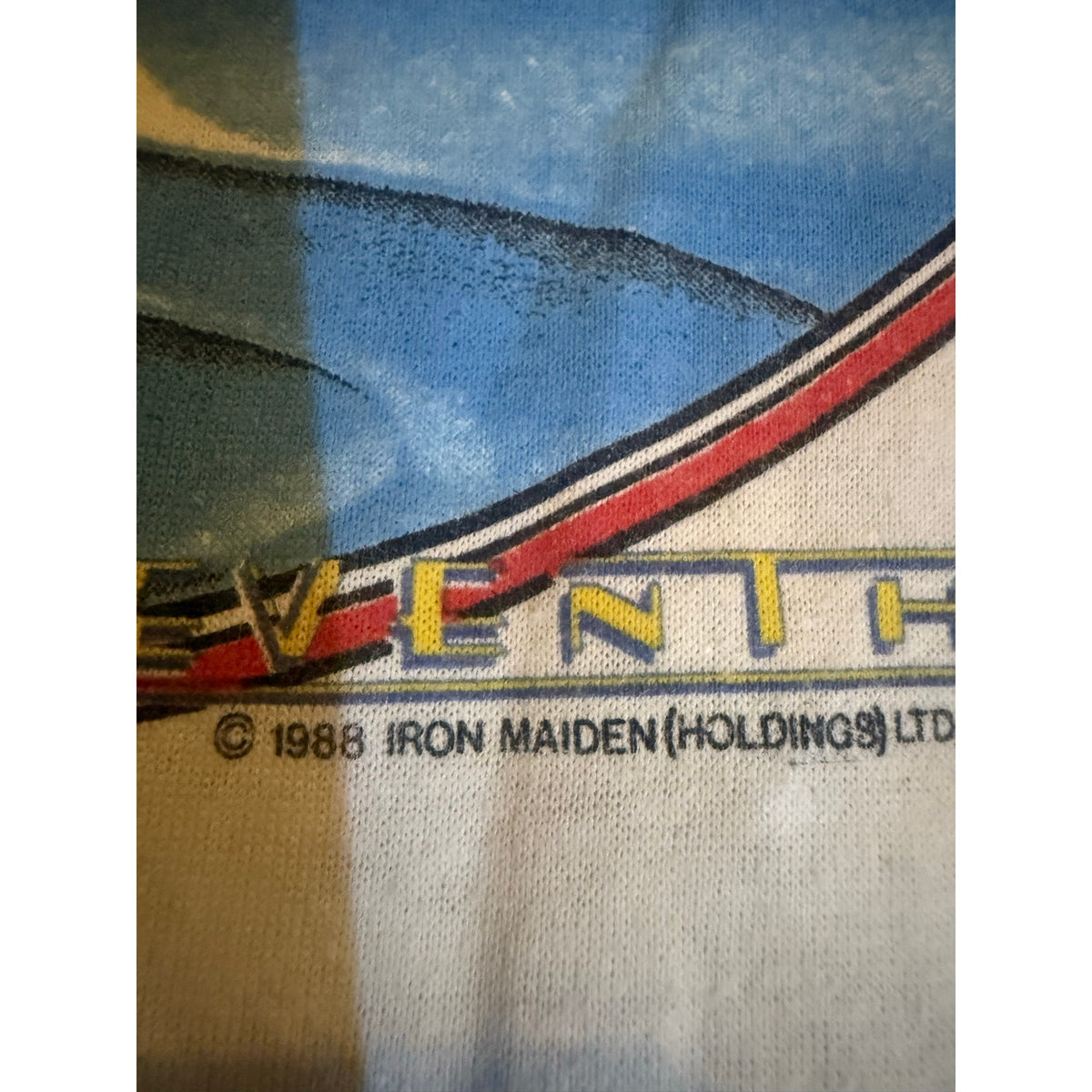 1988 Iron Maiden seventh son of a seventh son Size Medium