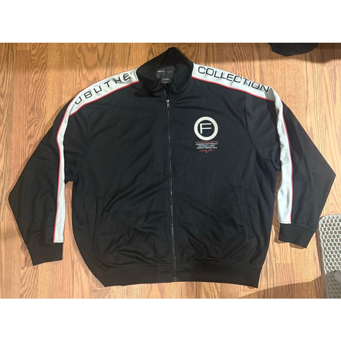 y2K FUBU the Collection Track Jacket Size 4xl