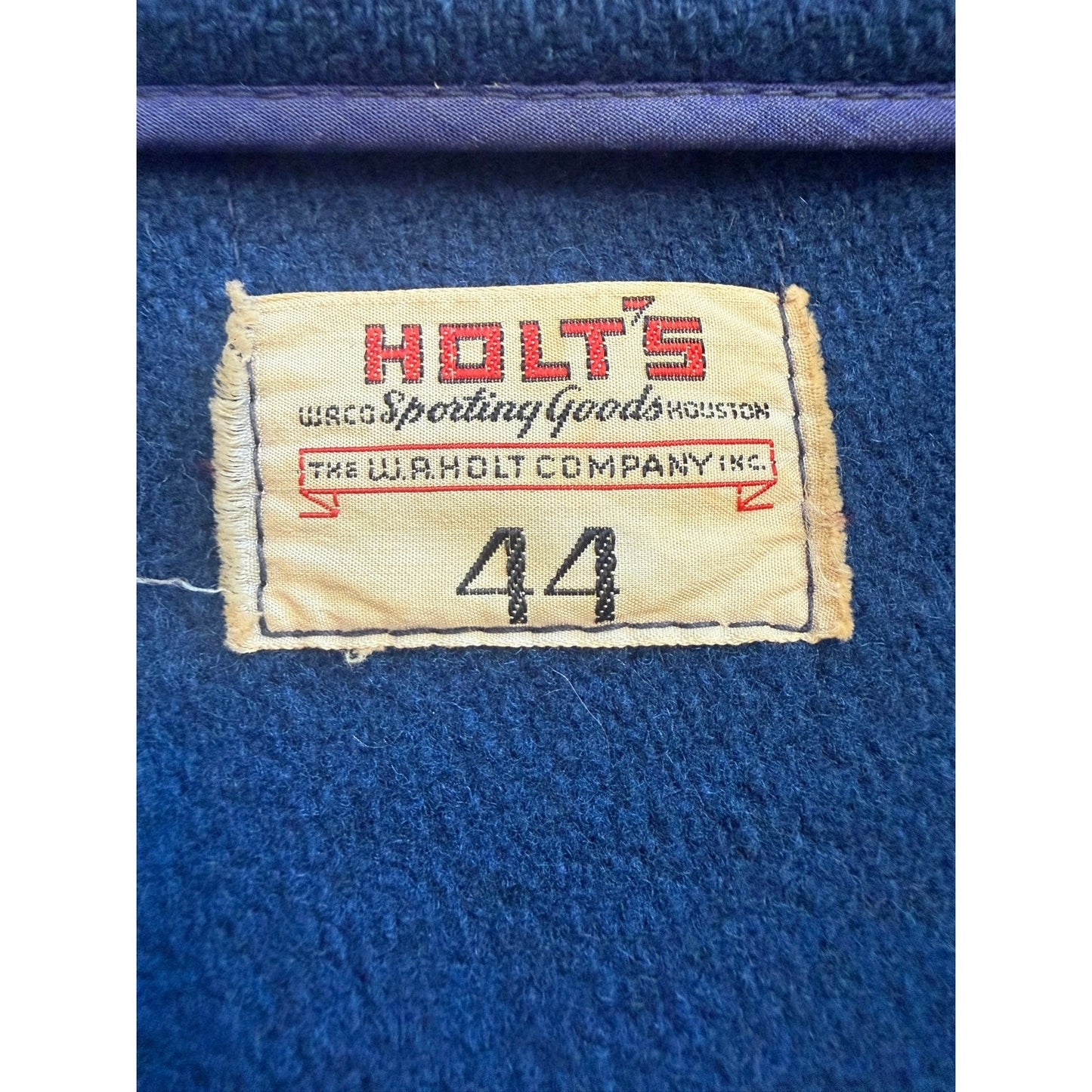 1950s Holts Sporting Good Letterman Jacket Size Small
