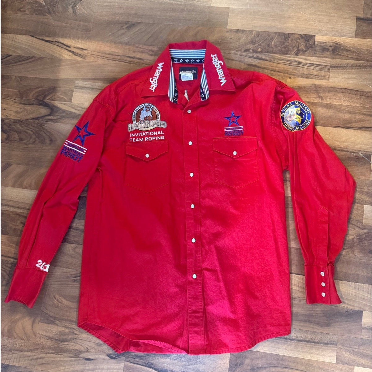 Wrangler National Patriot 2010 International Roping Size Med