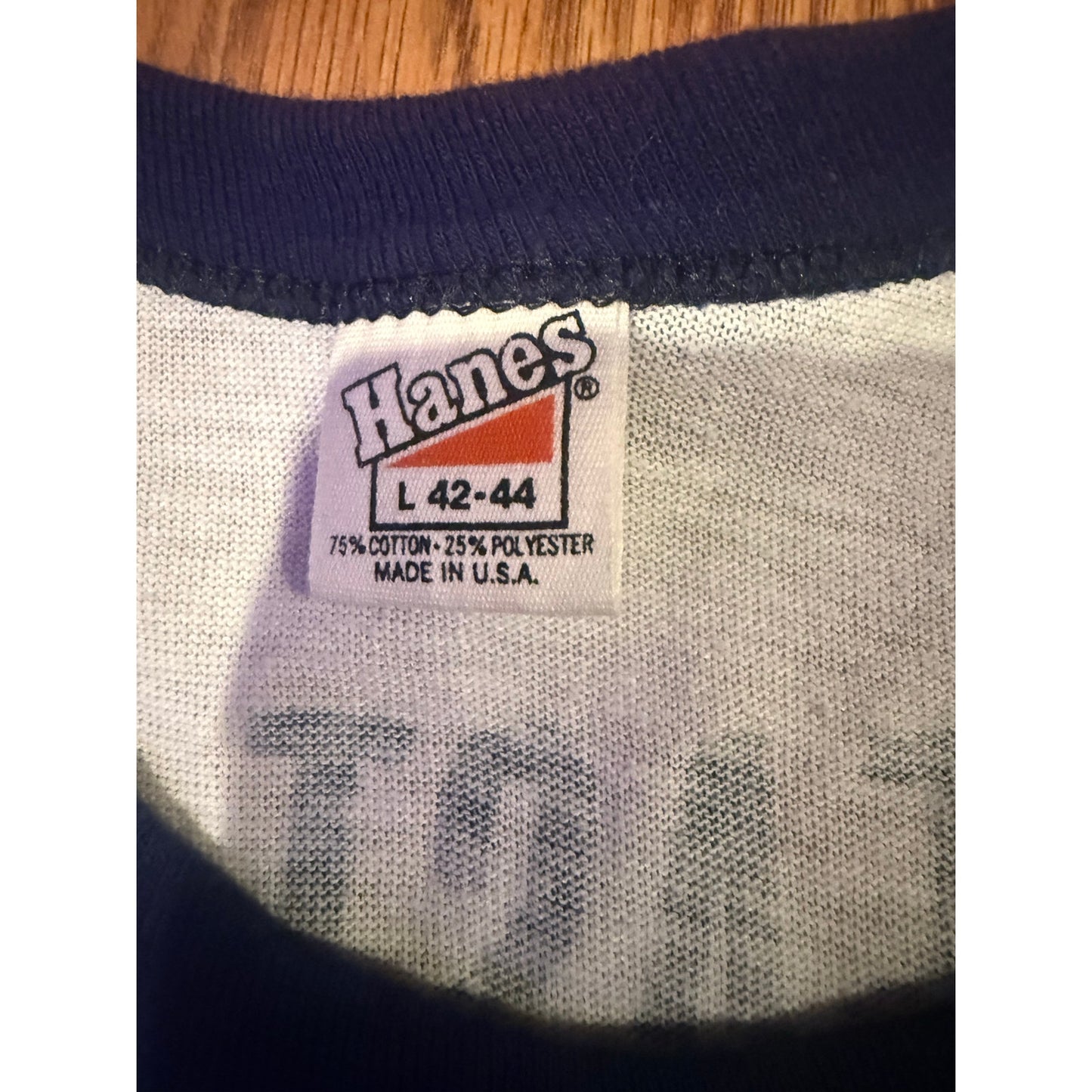 Vintage 70s Hanes Ringer – Florida East Coast Railway Company Railroad Tee