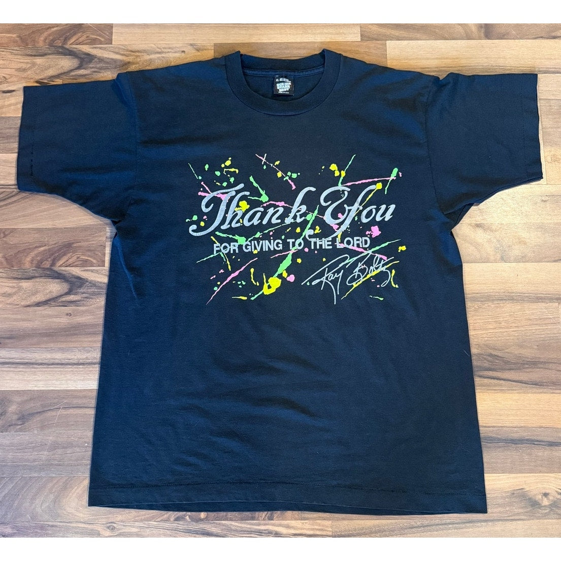 Ray Boltz Thank You For Giving To The Lord Size XL