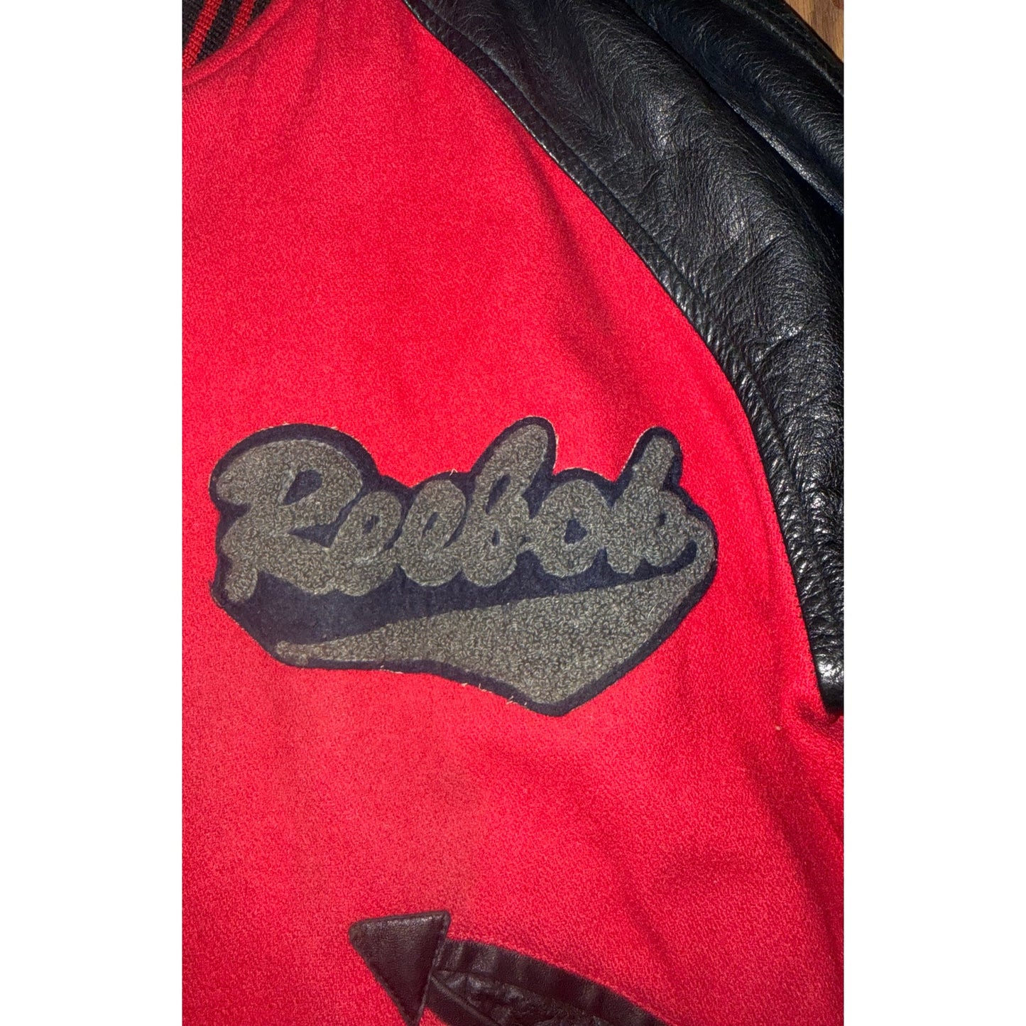 Vintage 80s–90s Reebok Varsity Jacket | Wool & Leather