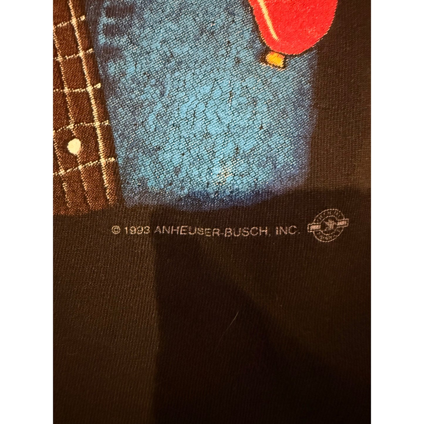 1993 Budweiser Guitar Great Taste in Music Size XL