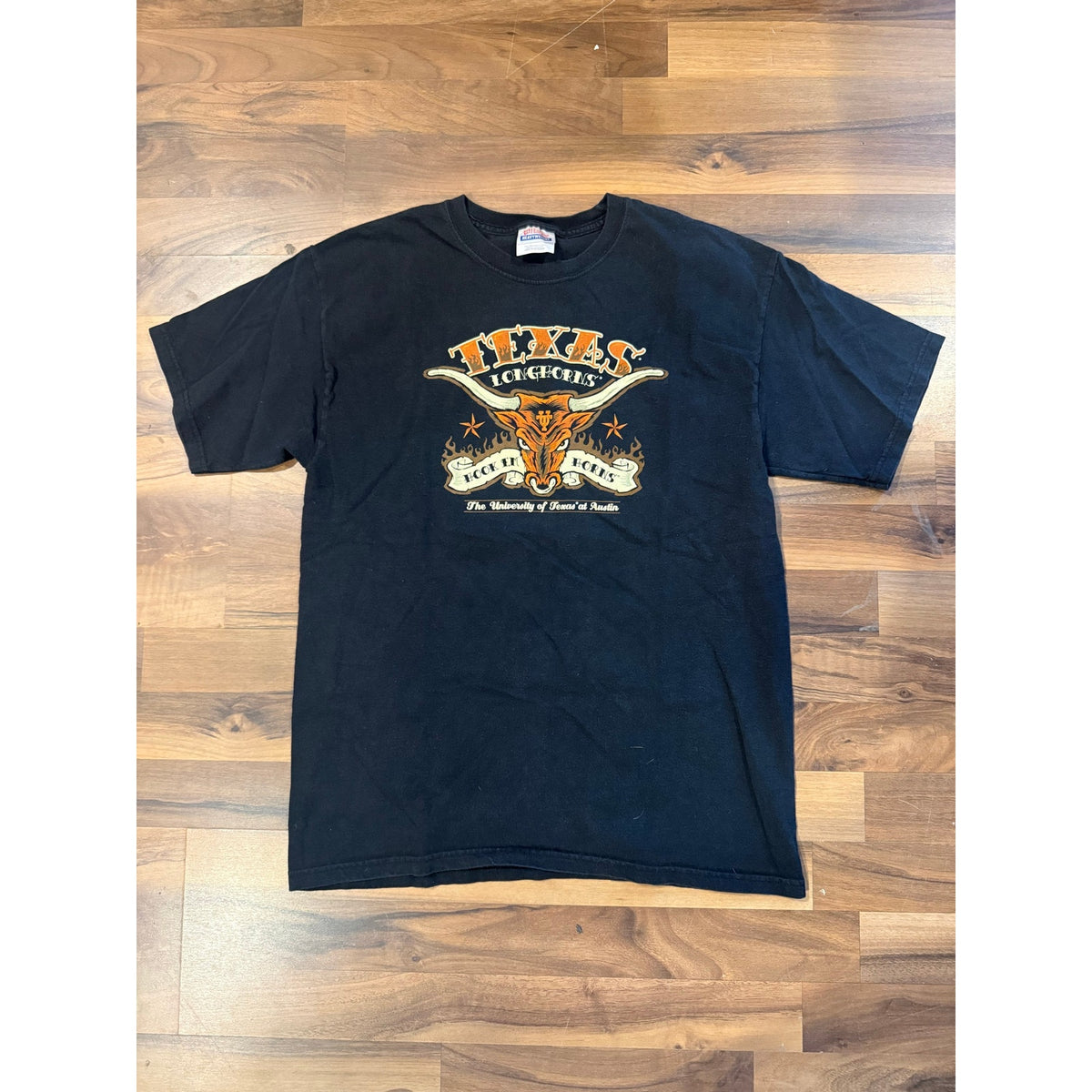 University of Texas flamed longhorn size medium