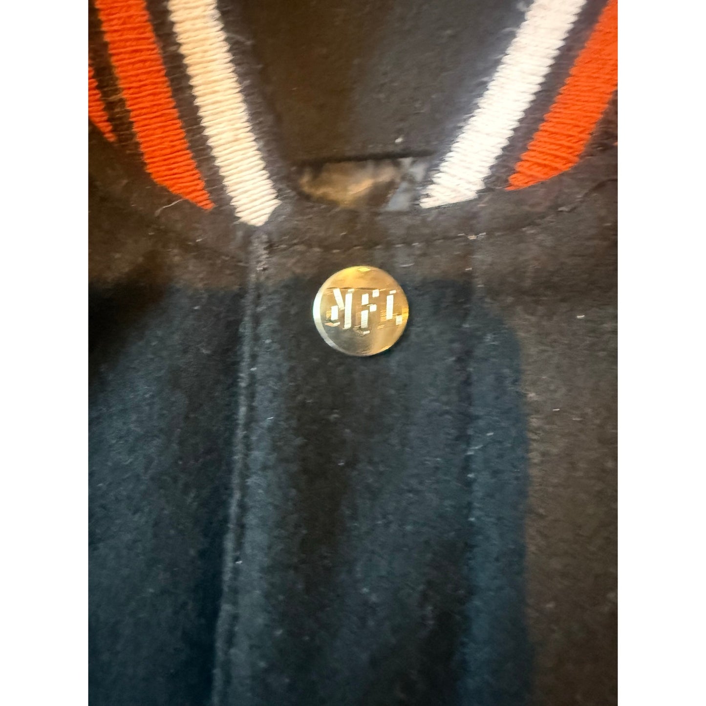 NFL Cincinnati Bangles Coat Side XL NWOT