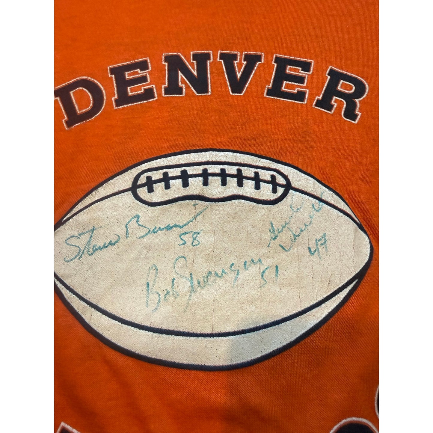80s Signed Denver Broncos Size Large