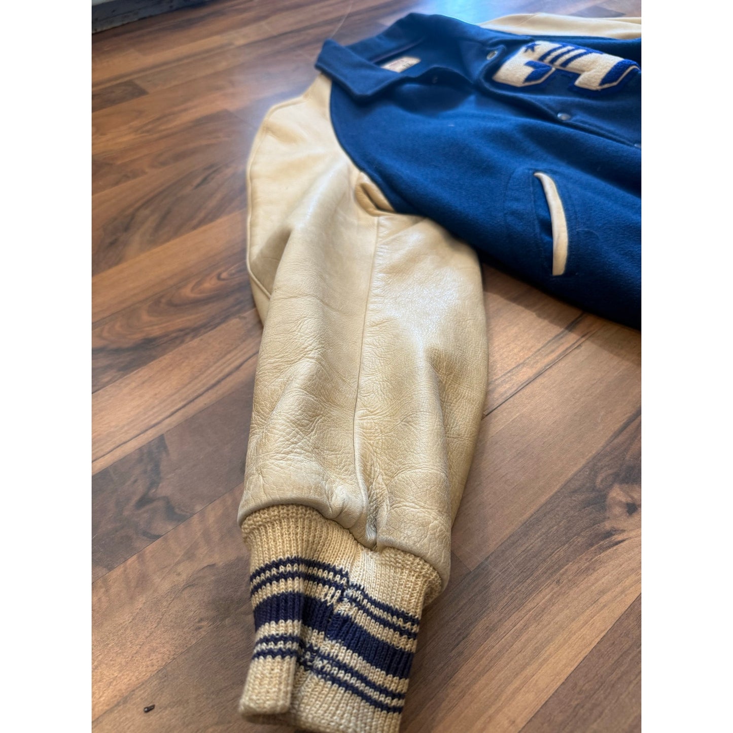 1950s Holts Sporting Good Letterman Jacket Size Small