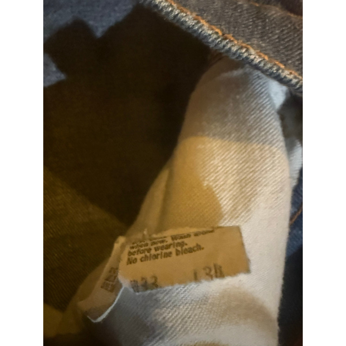 1982 Levi Saddleman movin on orange tab jeans 32x34