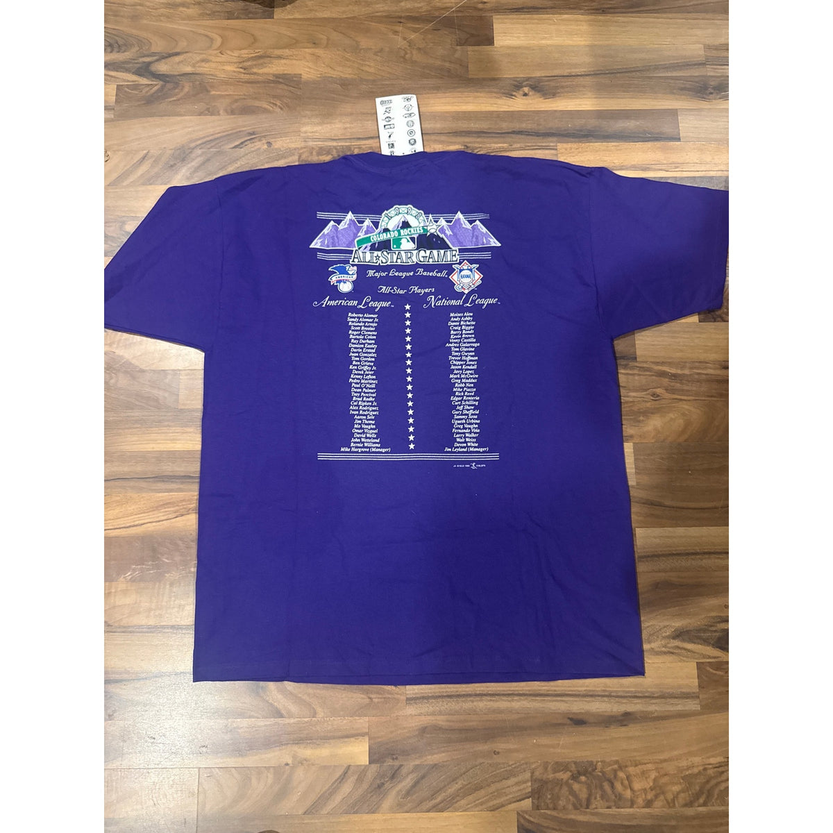 1998 Colorado Rockies All Star Game size xxl