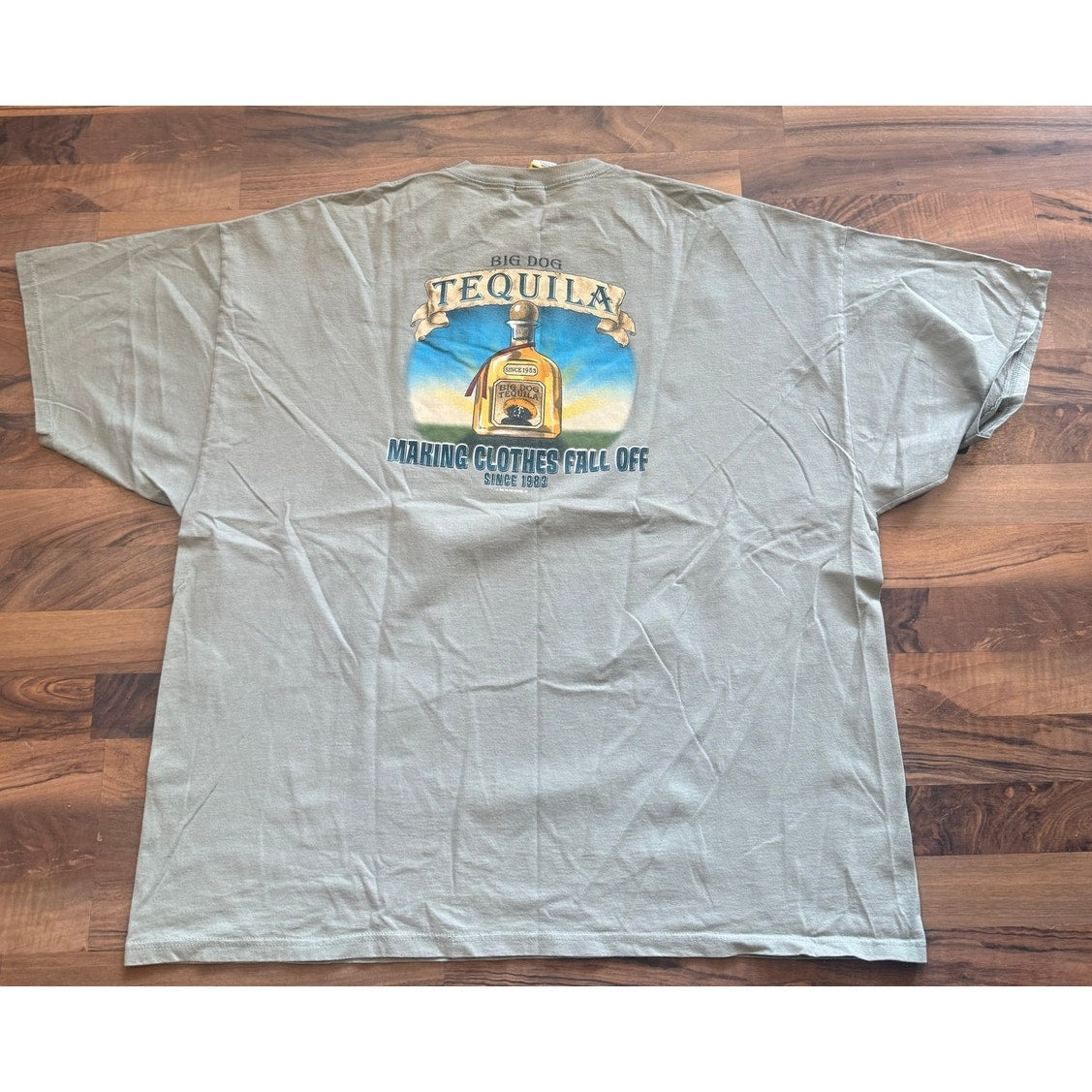 Big Dogs Tequila Making Clothes Fall Off Size 4XL