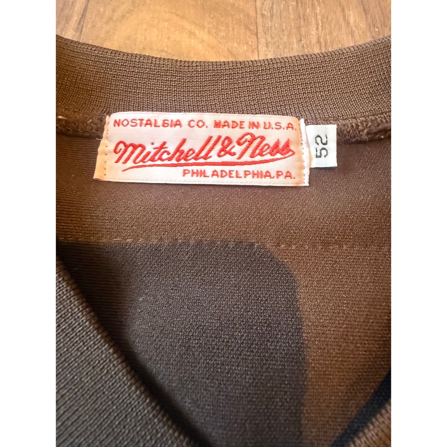 Mitchell and Ness 1964 Jim Brown Cleveland Throwback Size XXL