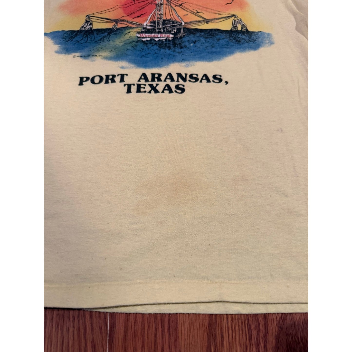 1980's Port Aransas Texas RJR Tobacco Promo Size L