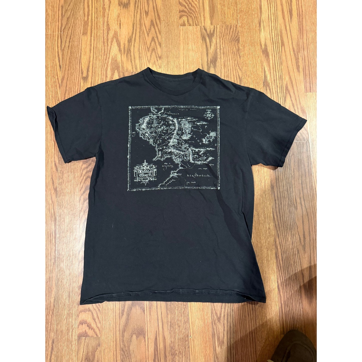 Middle Earth Map Heavy Weight Size Large