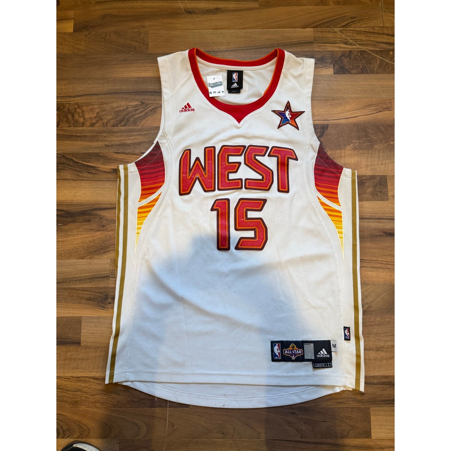 2009 NBA West All Star Jersey Anthony Size Medium Long