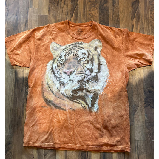 2000 The Mountian Orange Tiger Size 2XL