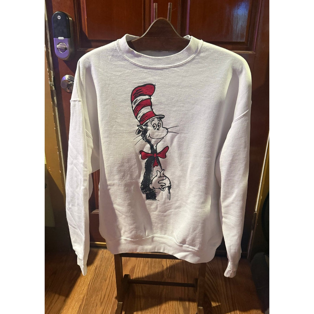 1994 Dr. Seuss Cat in the Hat Crew Neck Sweater Size XL