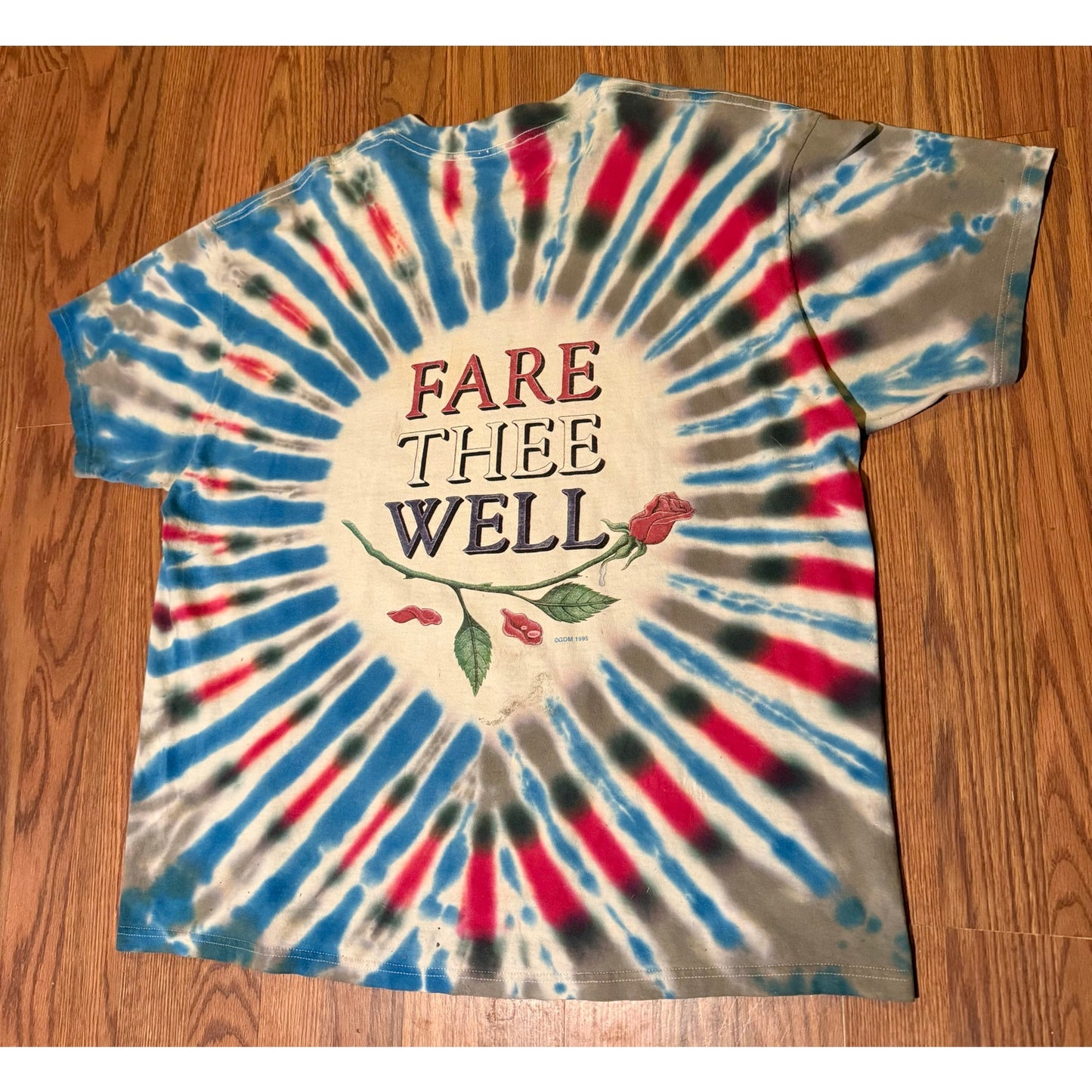 1995 Fare Thee Well Grateful Dead Jerry Garcia tribute size XL