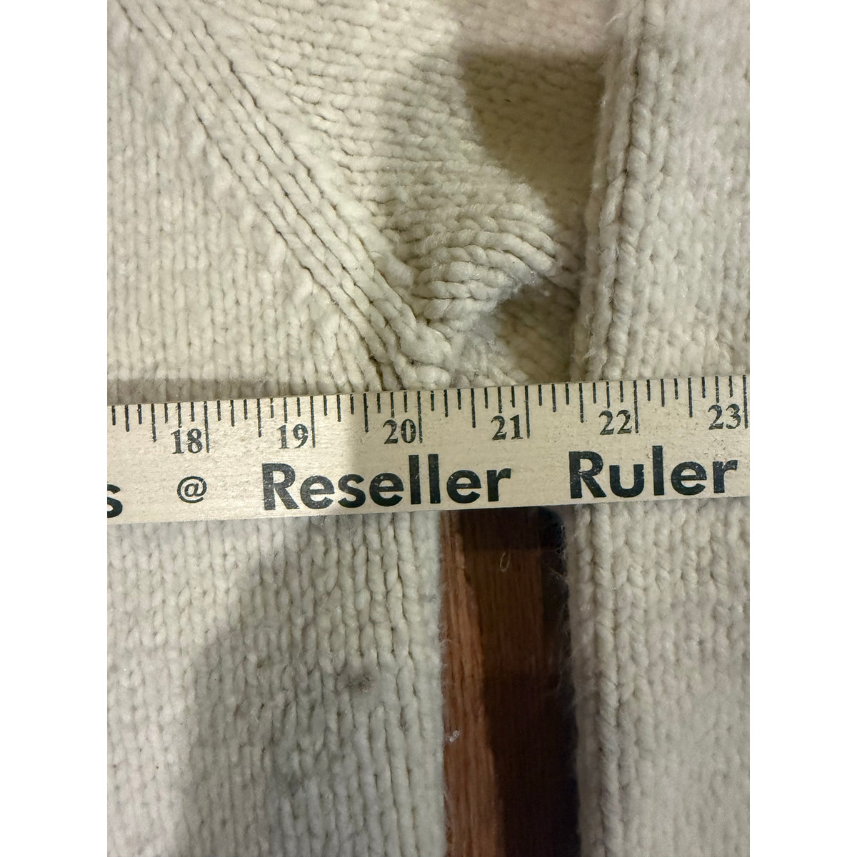Handmade Cowichan Horse Zip Sweater Size Large