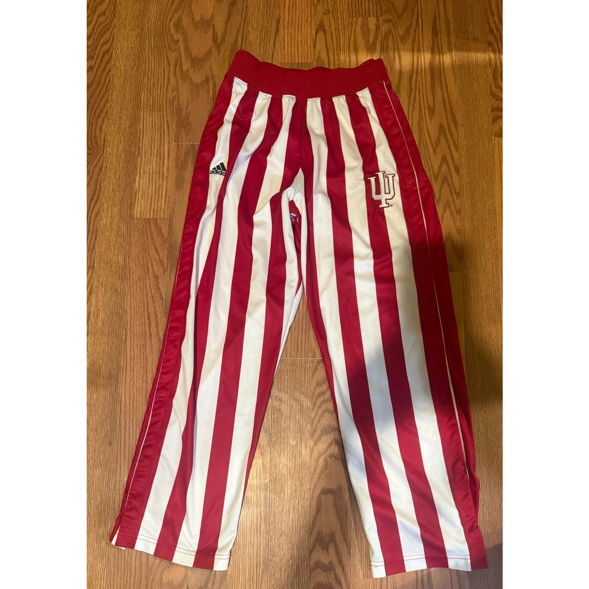 Adidas Indiana University Stripe Break Away Pants Size M