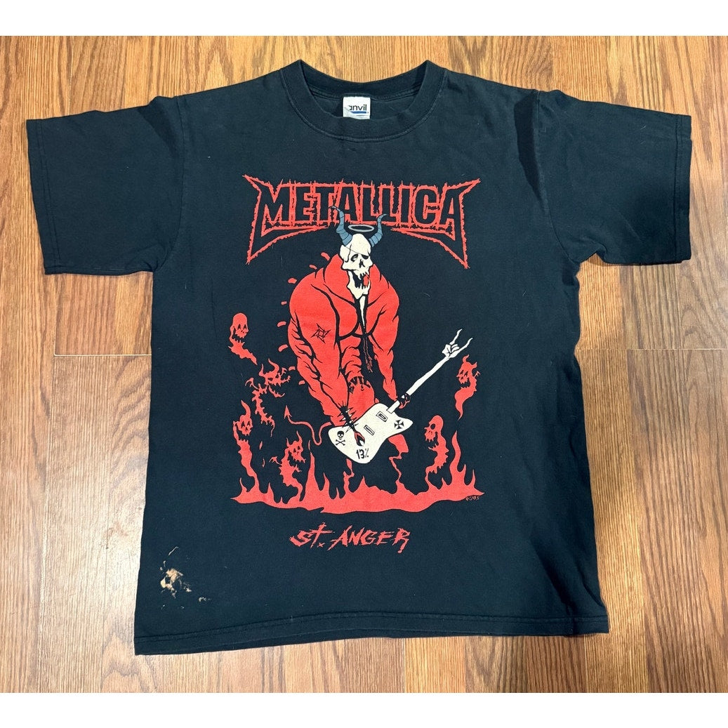 2004 Metallica St. Anger two sided Size Medium