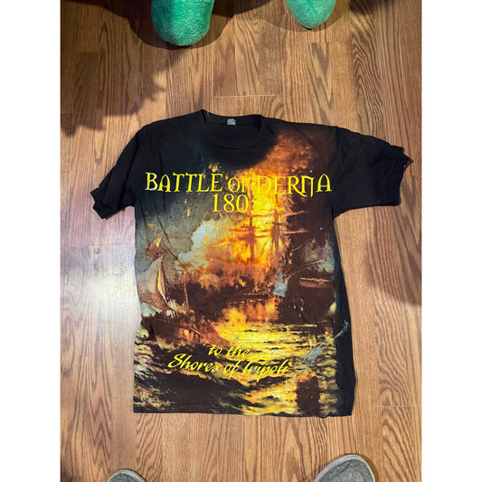 Battle of Derna Full Front Graphic Size Large (Paint Splatter)