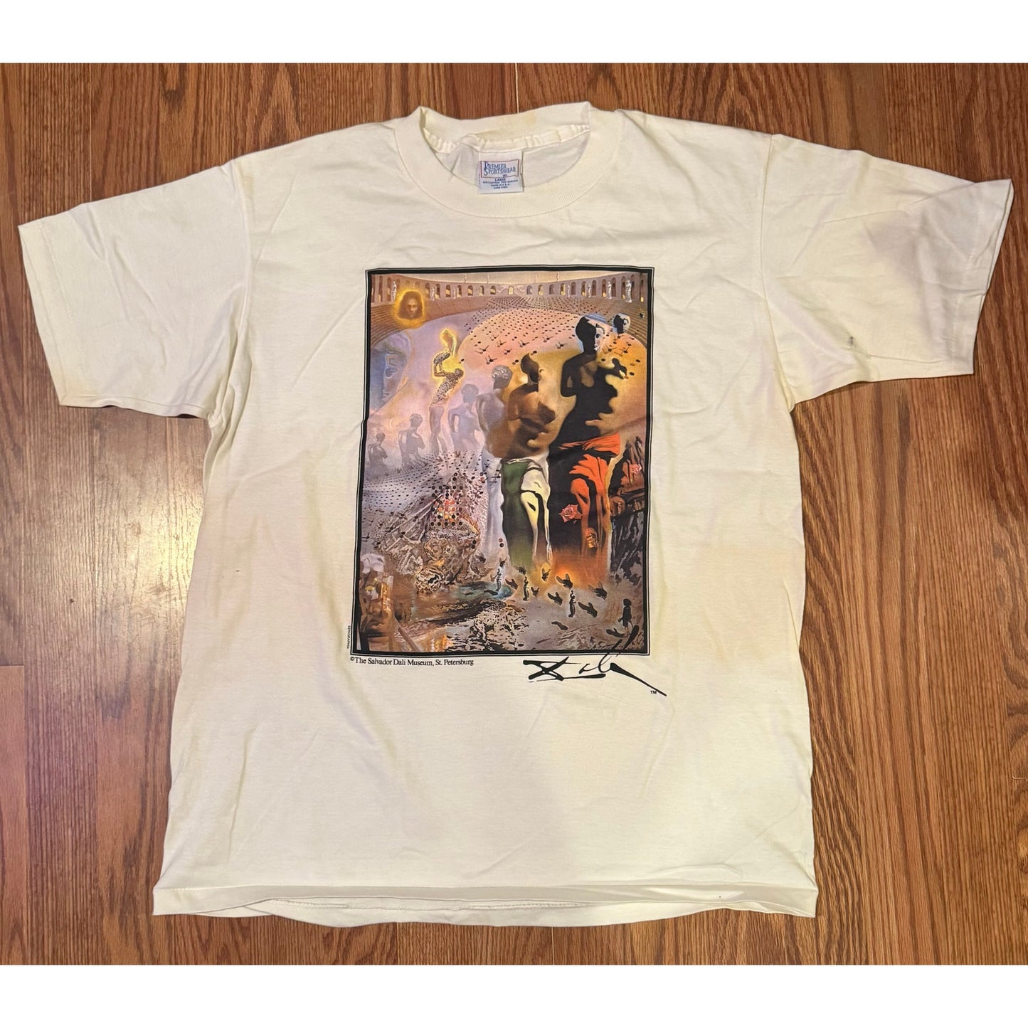 Vintage Salvador Dalí Surrealism Art Tee Serigraphia x Dalí Museum