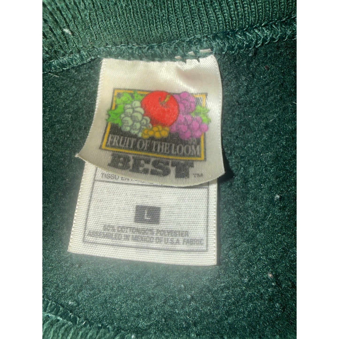 Vintage Wolf Nature Crew Neck Sweater