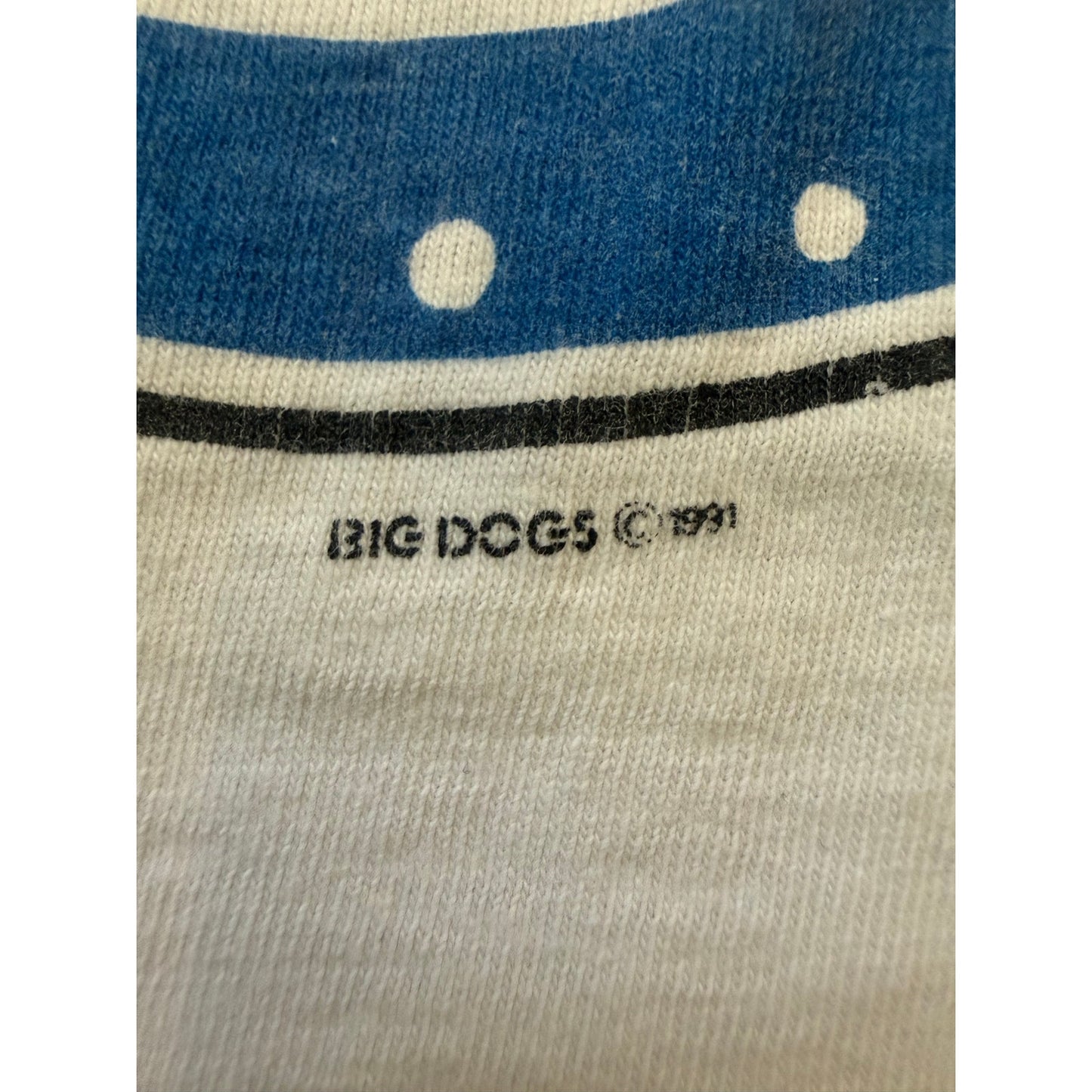 1991 Big Dogs Las Vegas Single Stitch Size XXL