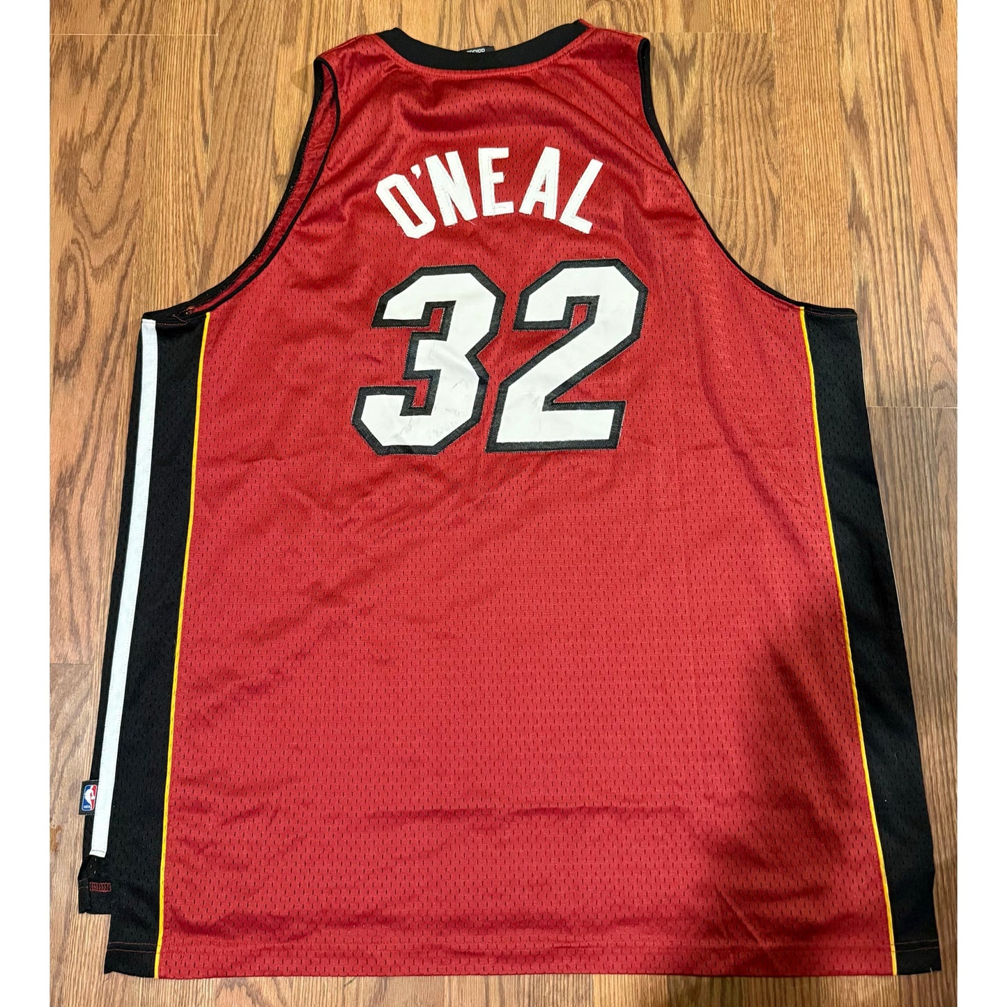 Miami Heat Shaquille ONeal authentic Reebok Size 3XL long