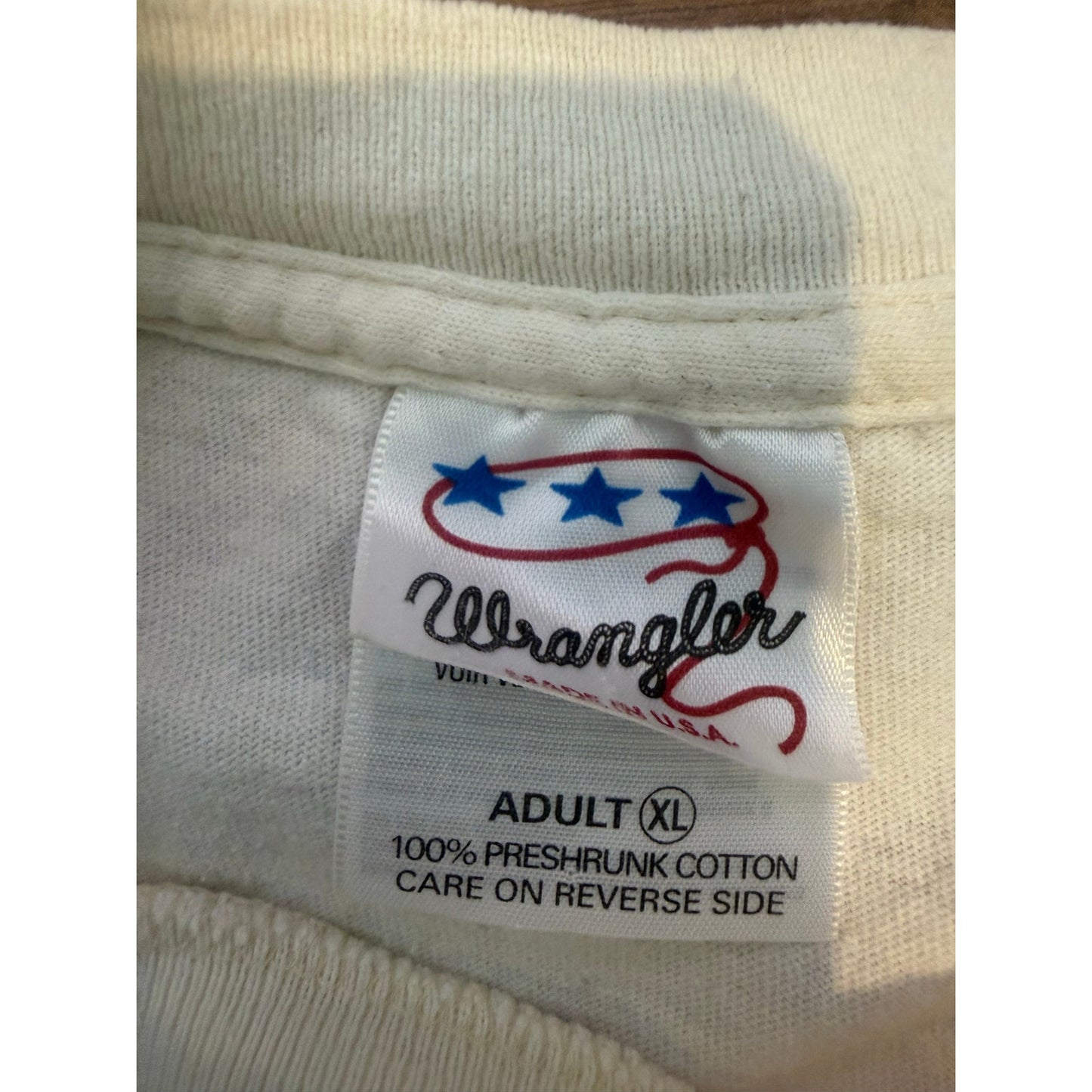 Wrangler Can’t hang with Big Dogs Size XL Single Stitch