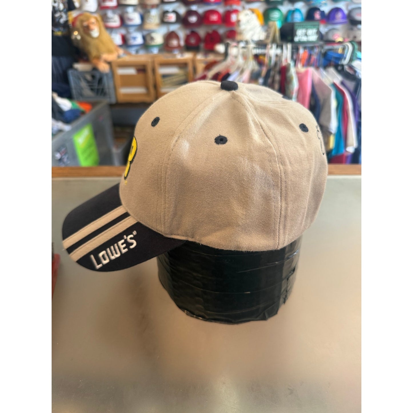Jimmie Johnson Lowes Racing Hat Velcro Back