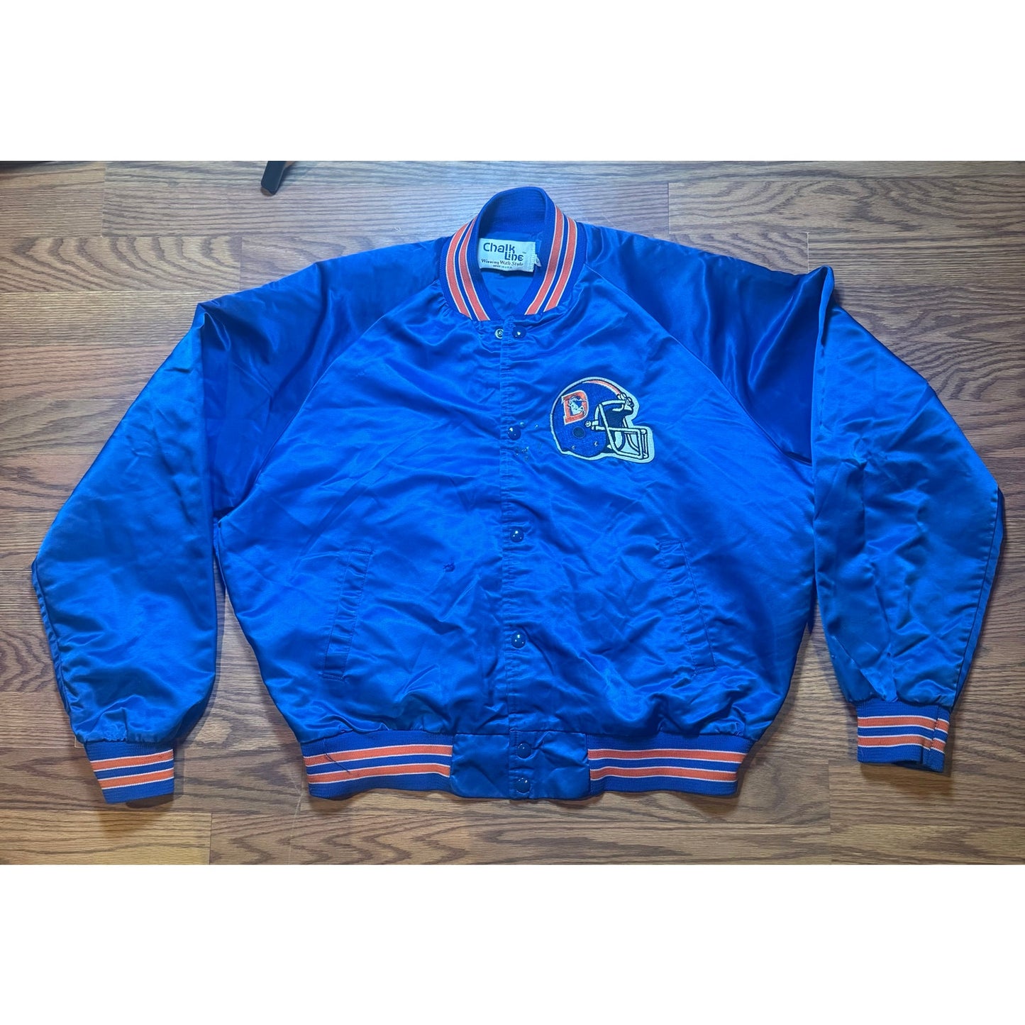 Broncos Chalk Line Patch Logo Size XL