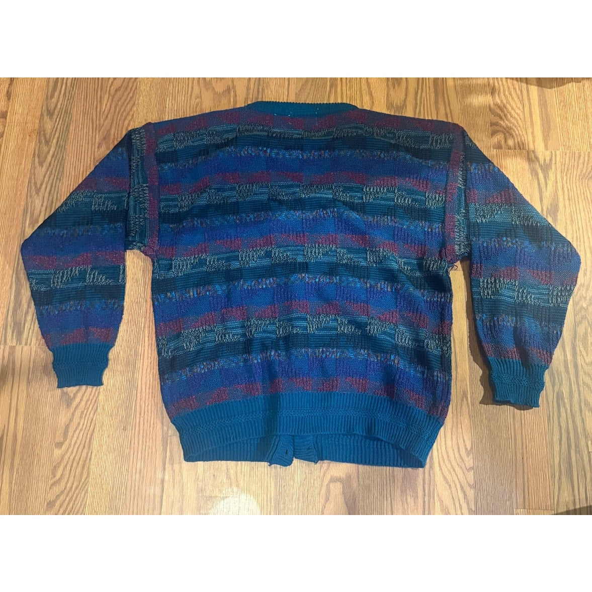 City Streets multi-color Cardigan size Medium
