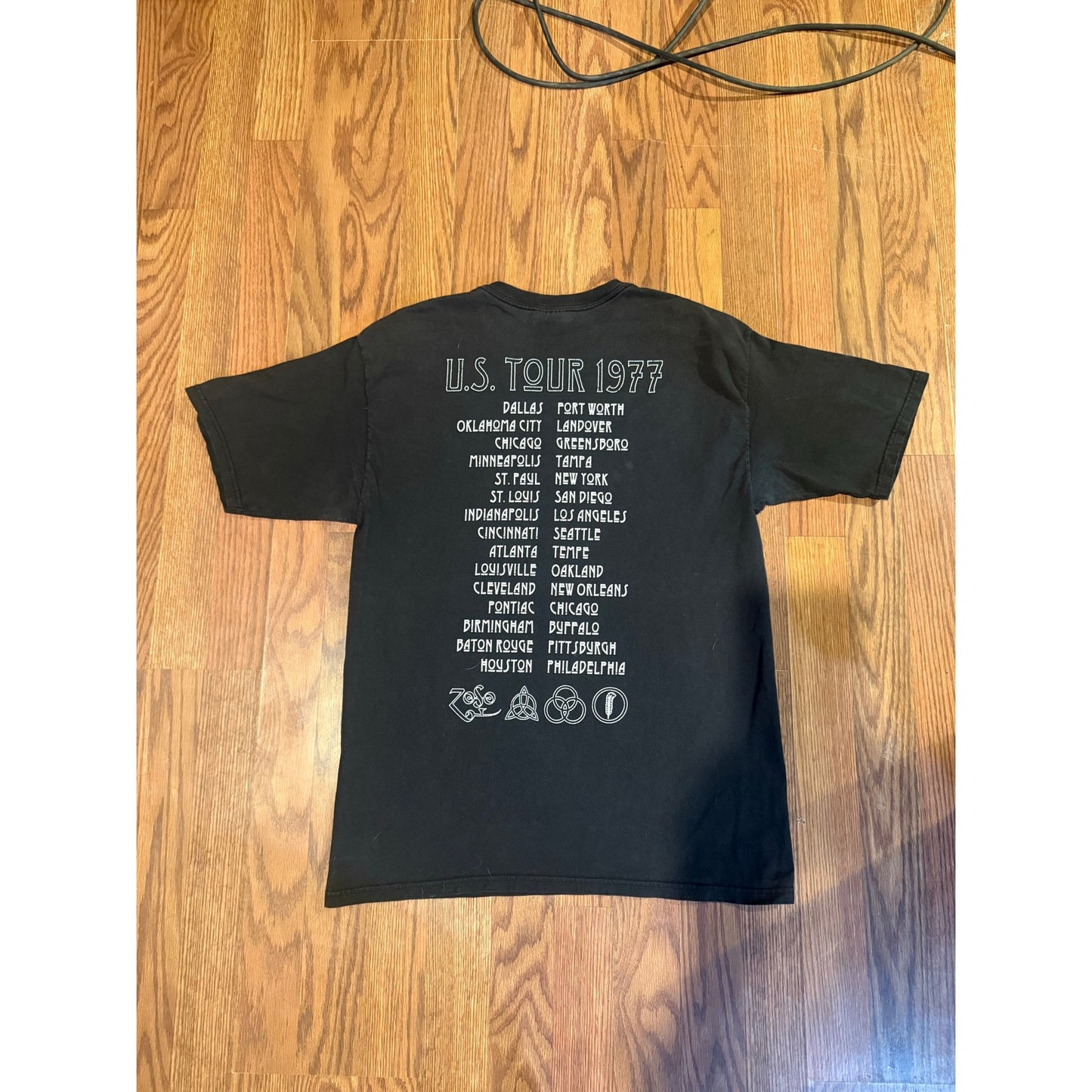 2003 Led Zeppelin Us Tour With Back Size Medium