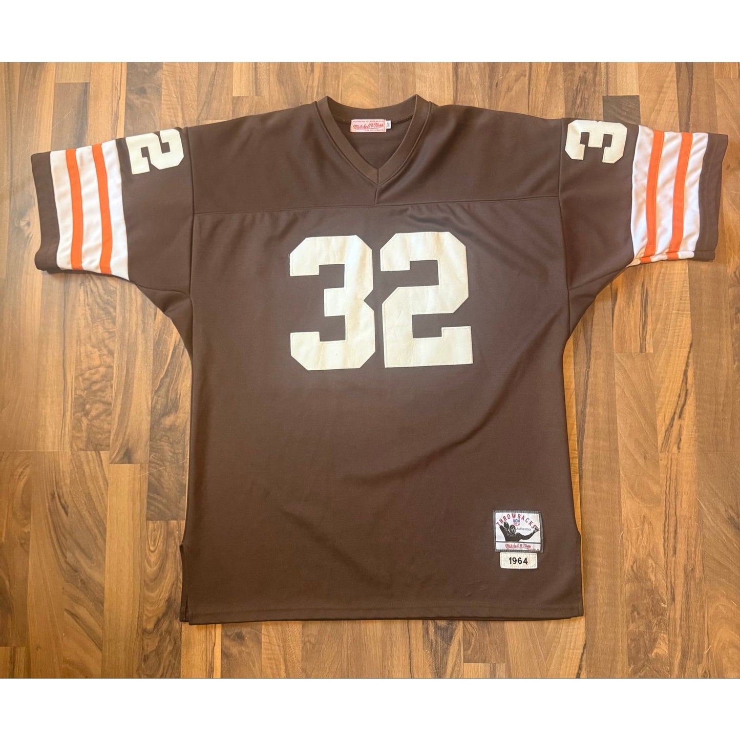 Mitchell and Ness 1964 Jim Brown Cleveland Throwback Size XXL