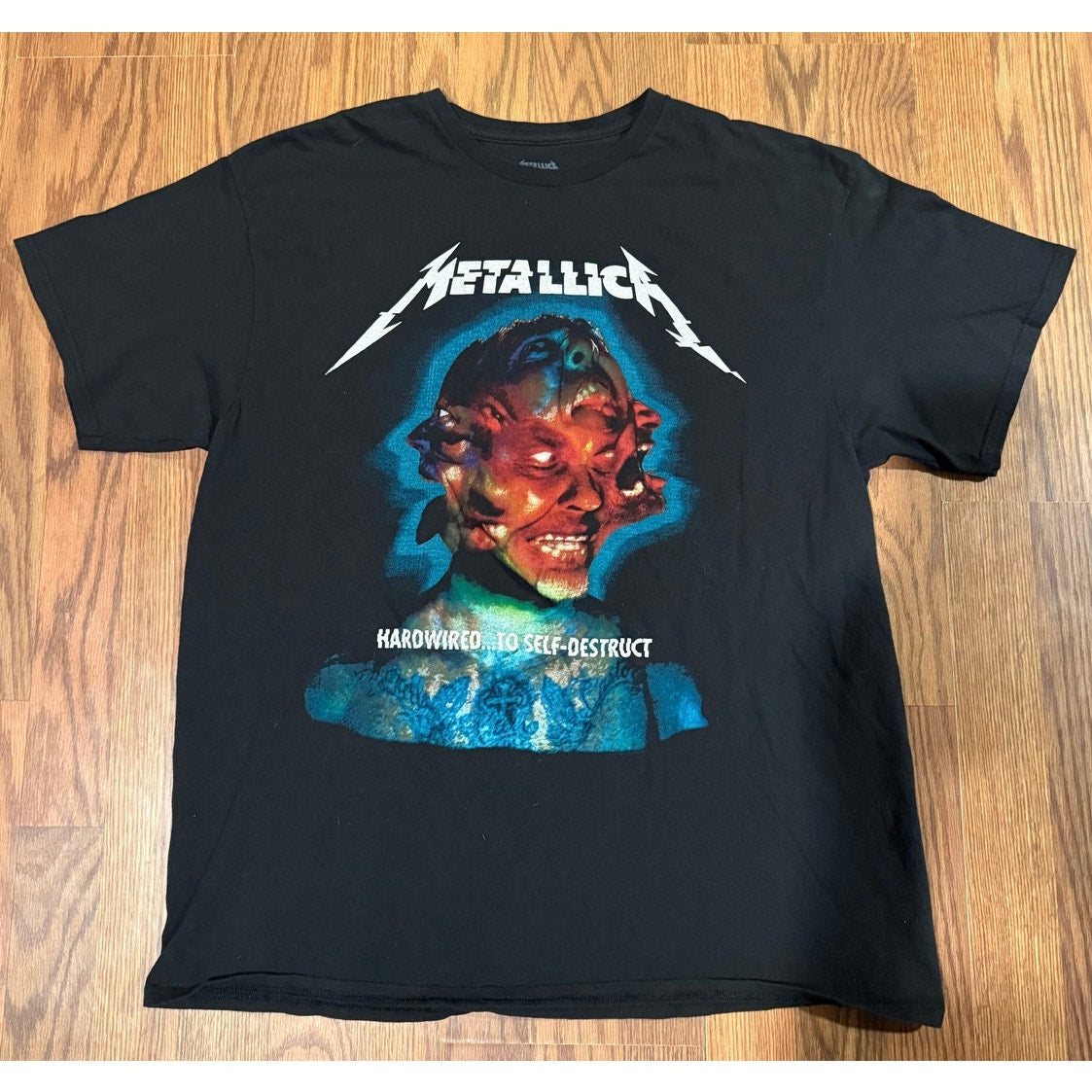 Metallica Hardwired to Self Destruct Tour Size XL