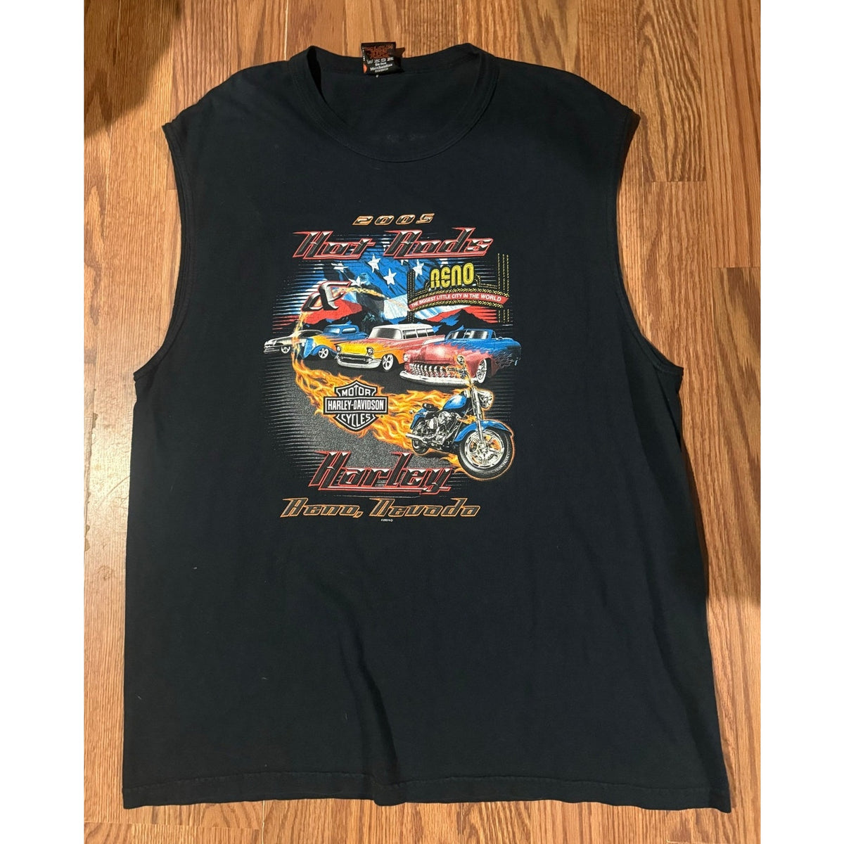 2005 Harley-Davidson "Hot Rods" sleeveless size xl