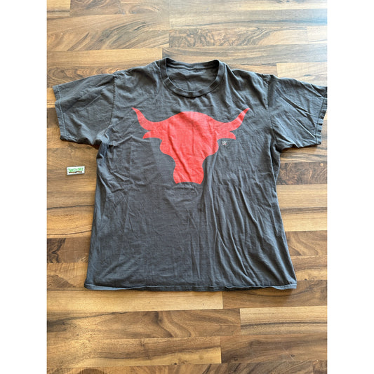 Vintage The Rock WWF Bull Head Size Medium