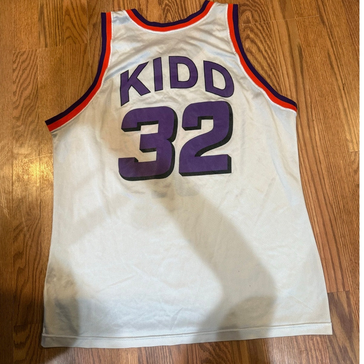 90s Phoenix Suns Jason Kidd Basketball Jersey Size 48