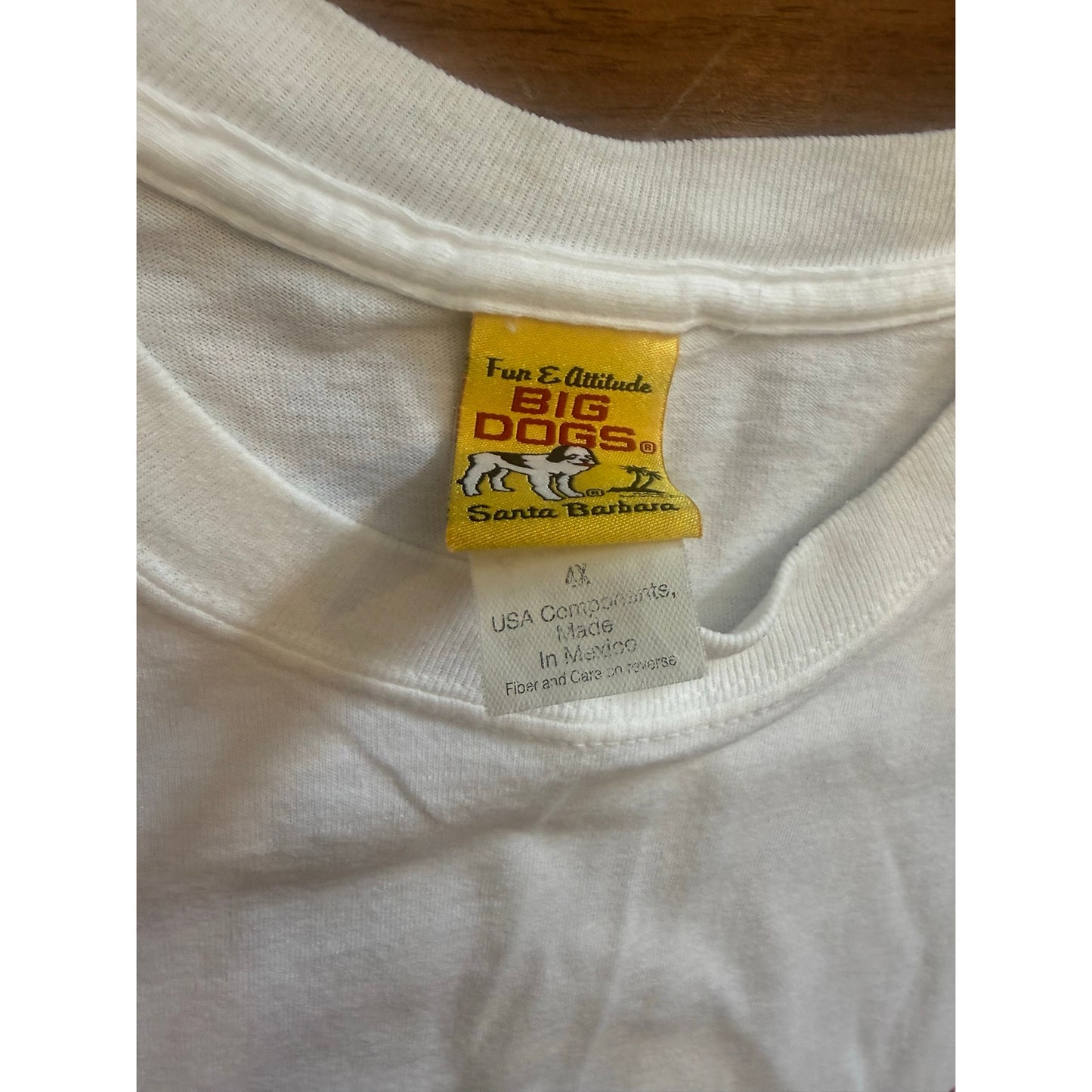 Big Dog Upped my Standards  Size 4XL