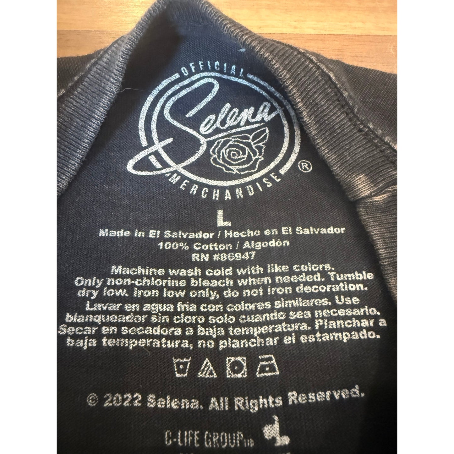 Selena Bidi Bidi Bom Bom Size Large