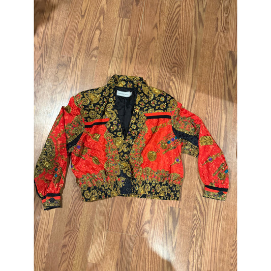 70s/80s Silk Howard Wolf Blazer