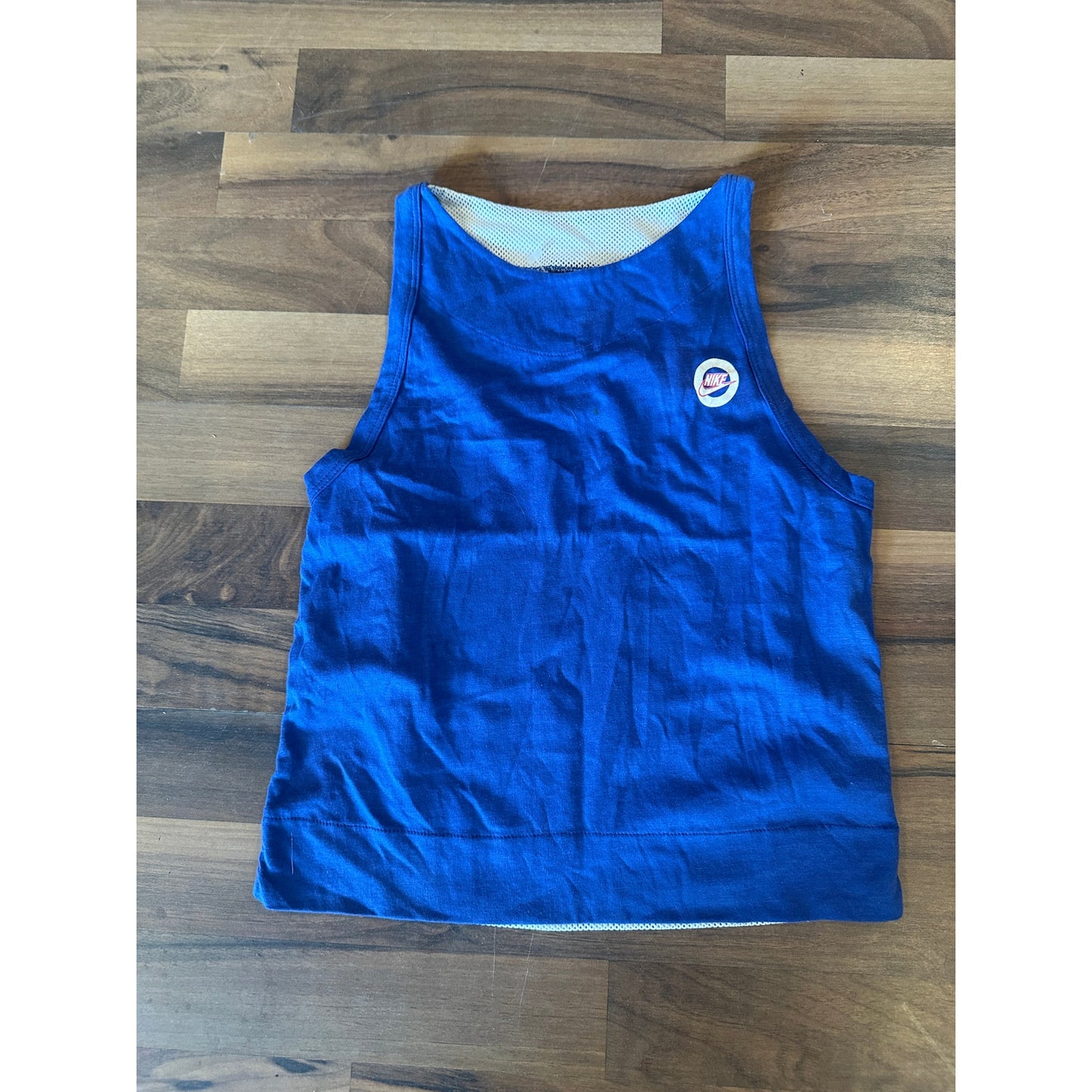 Vintage 90s Nike Women’s Mesh Tank Top Blue Tag Size S NWT