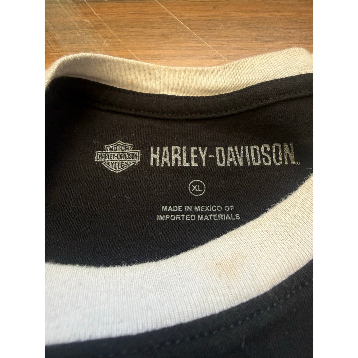 Women's Harley Davidson Ringer Size XL