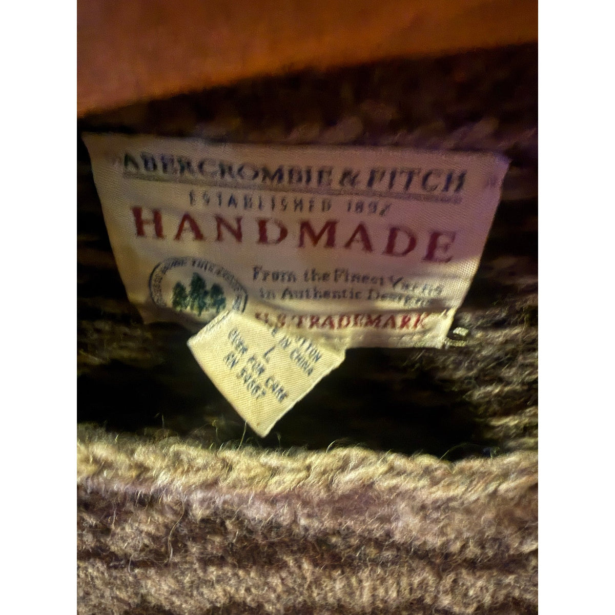 Handmade Abercrombie and Fitch Sweater Size Large