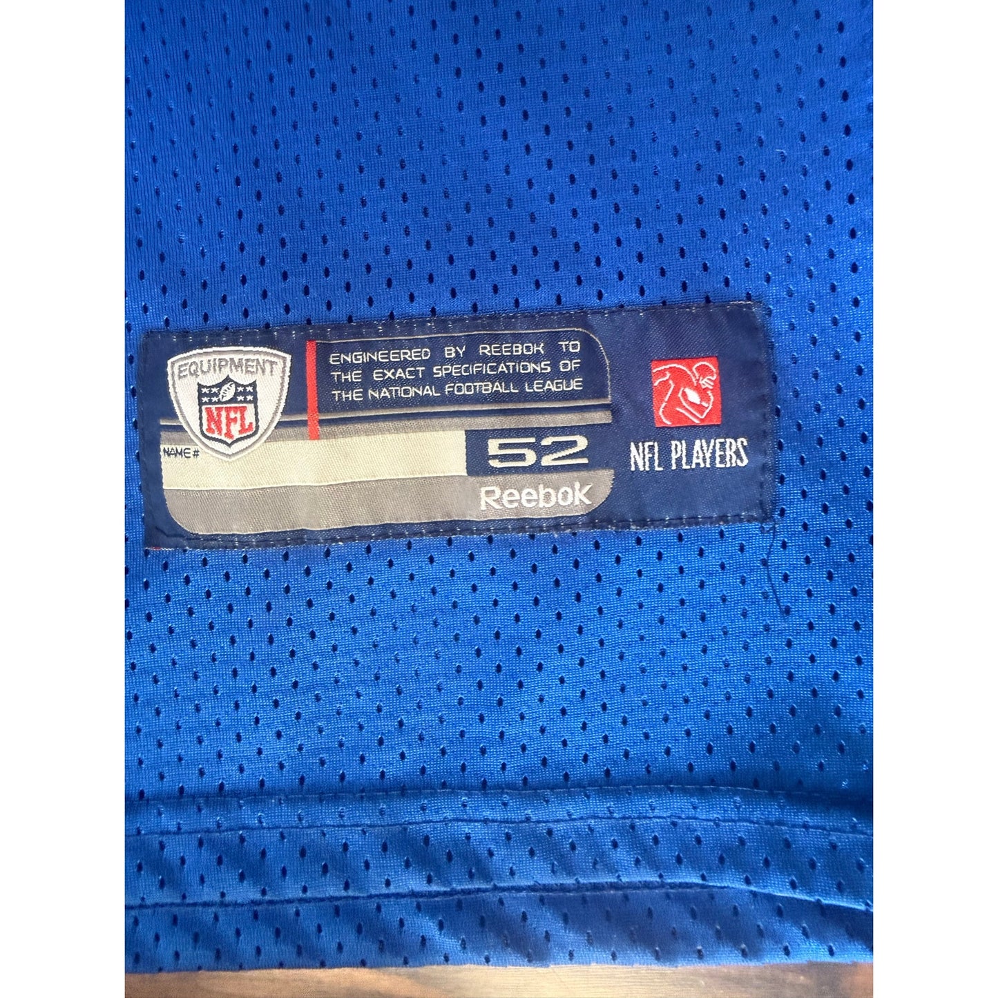 Indianapolis Colds Joseph Addai Superbowl 44 Size XL
