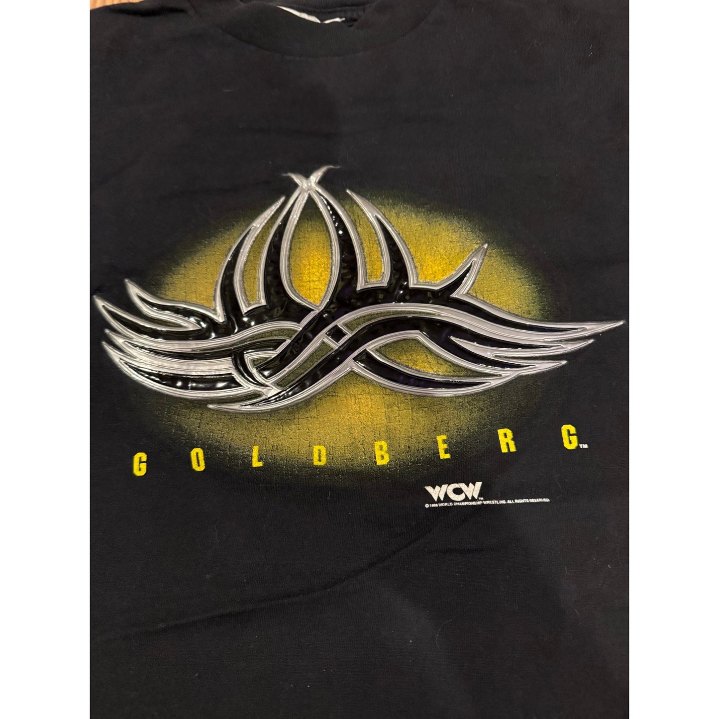 1998 Goldberg Puff Print Tattoo WCW NWO