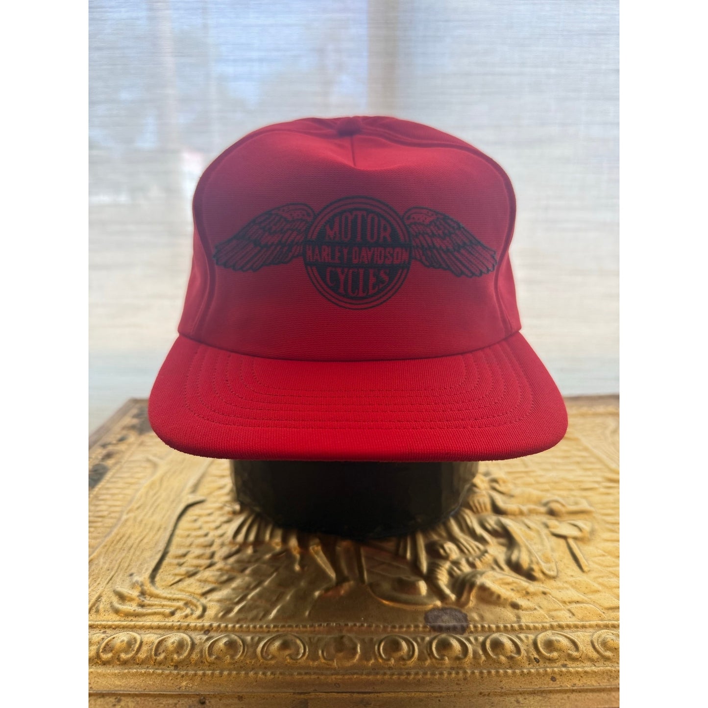Harley Davidson Puff Print Snap Back