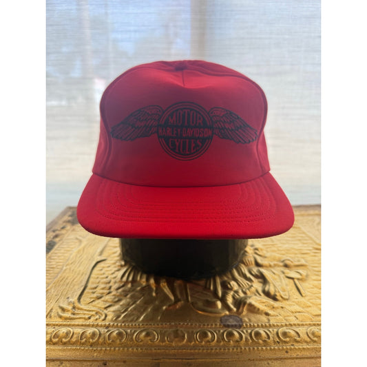 Harley Davidson Puff Print Snap Back